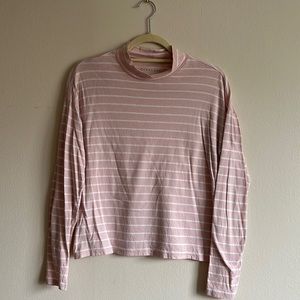 Everlane Cotton Mock Neck shirt